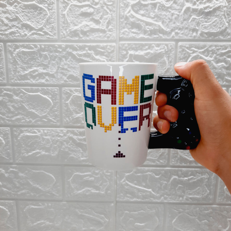 TAZA GAMER BLANCO